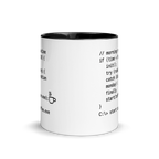 Funny programming mug with start coffee.exe text – coder gift
