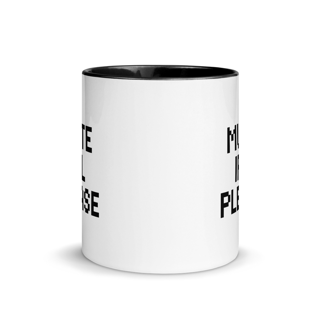 Humorous mute IRL gamer mug – perfect gift for introverts and gamers