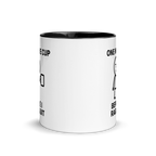 Humorous gamer coffee mug – one more cup before rage quit design