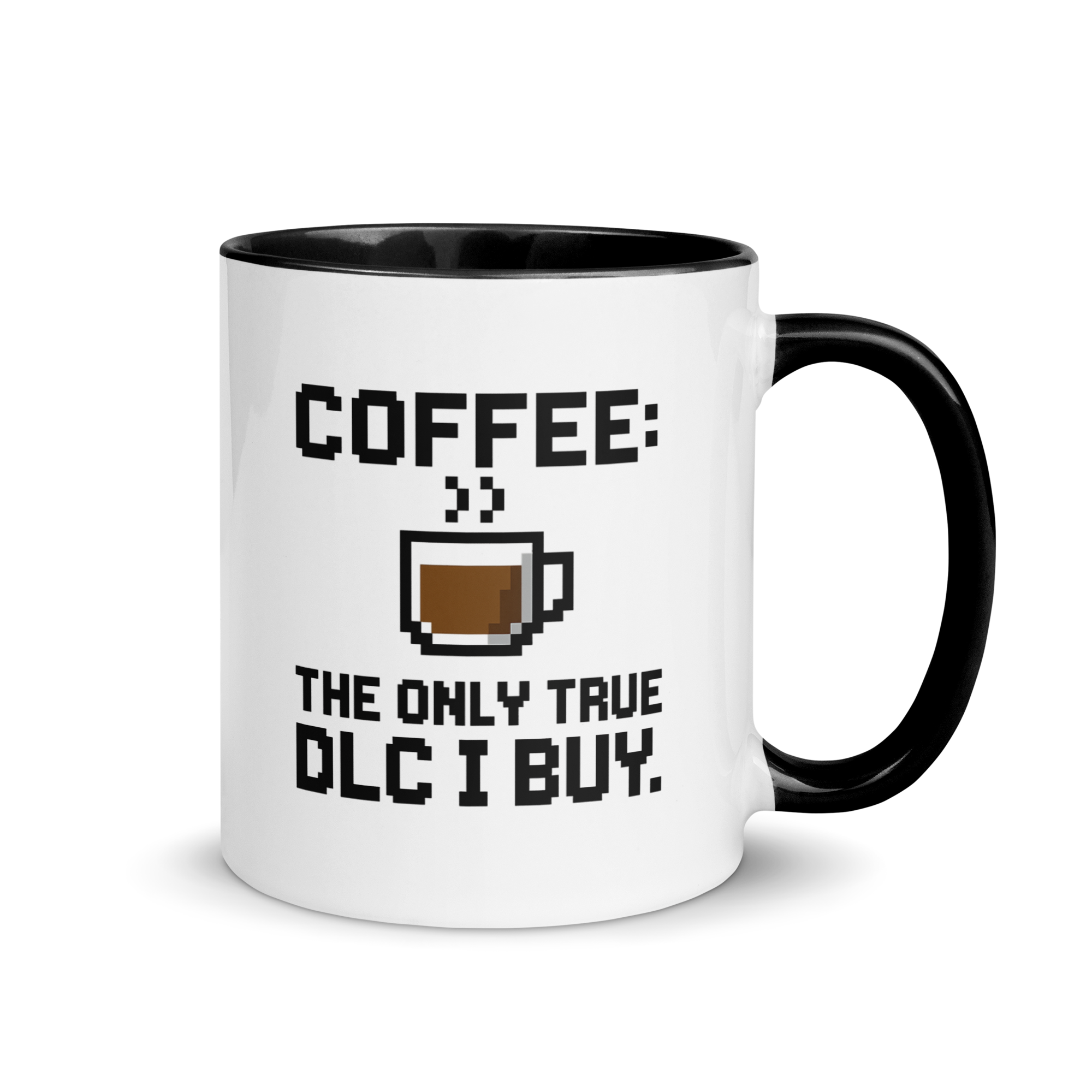 Coffee the only true DLC I buy mug – funny gamer coffee design
