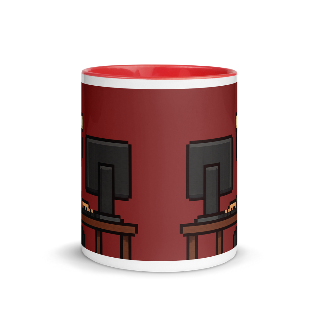 Retro pixel art Christmas mug for gamers – unique festive gift idea